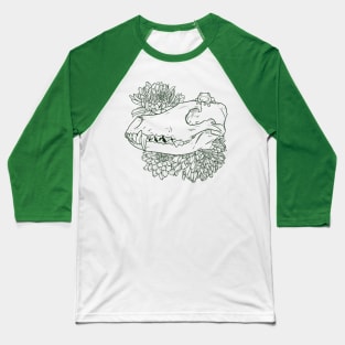 Froggy Skull Baseball T-Shirt